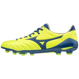 Pánské Kopačky Mizuno Morelia Neo II Japan Žluté/Blankyt